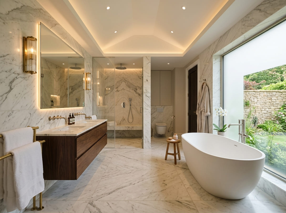 Custom Bathroom Renovation in Trenton